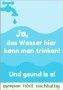 Nudgingposter Trinkwasser, Gym PAN